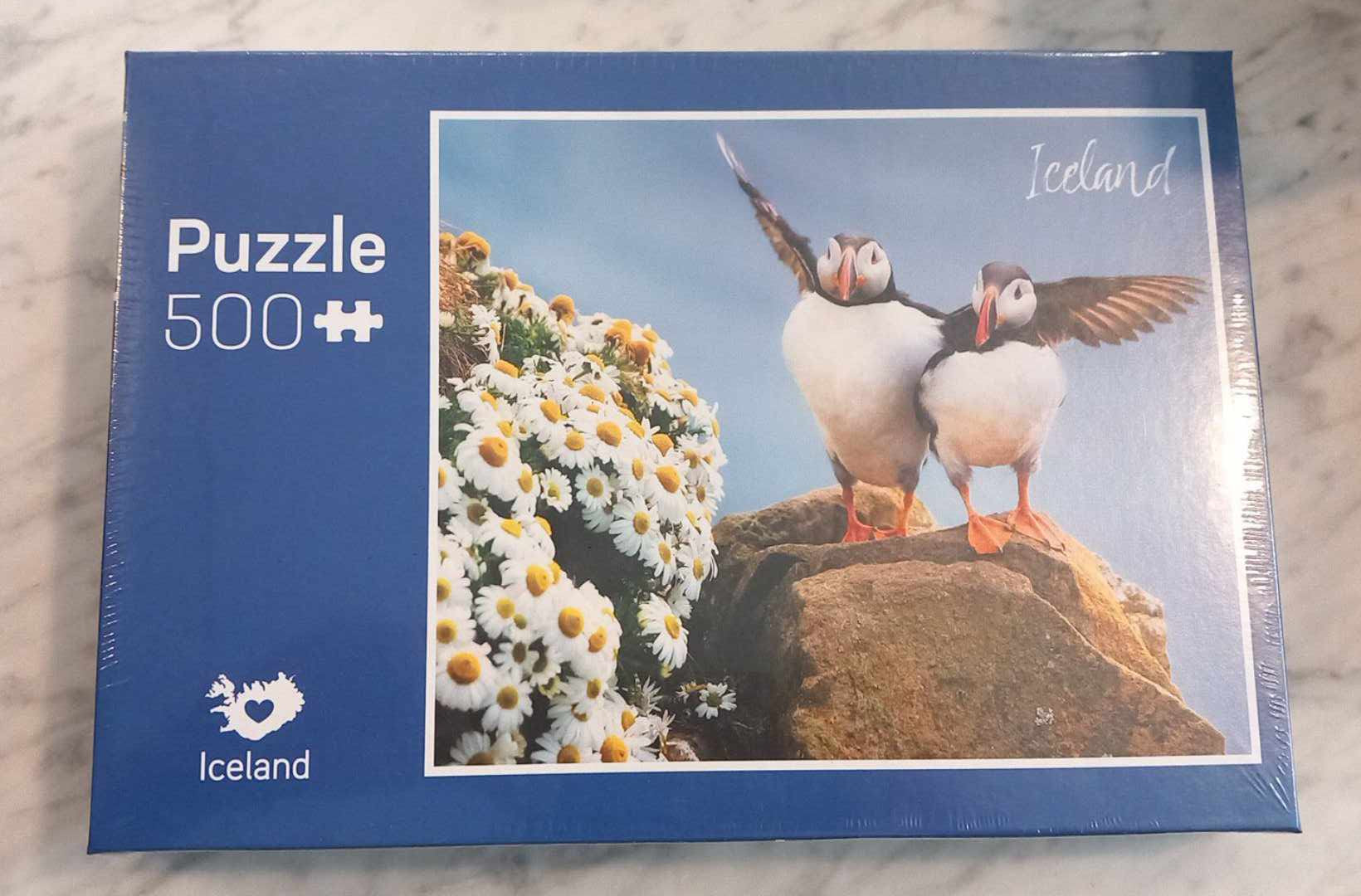 Northern lights and puffin puzzles Northern lights and puffin puzzles